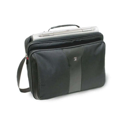 Wenger 2pc Patriot Business Set with Comp-U-Roller and 15.4" Laptop Case (Black)