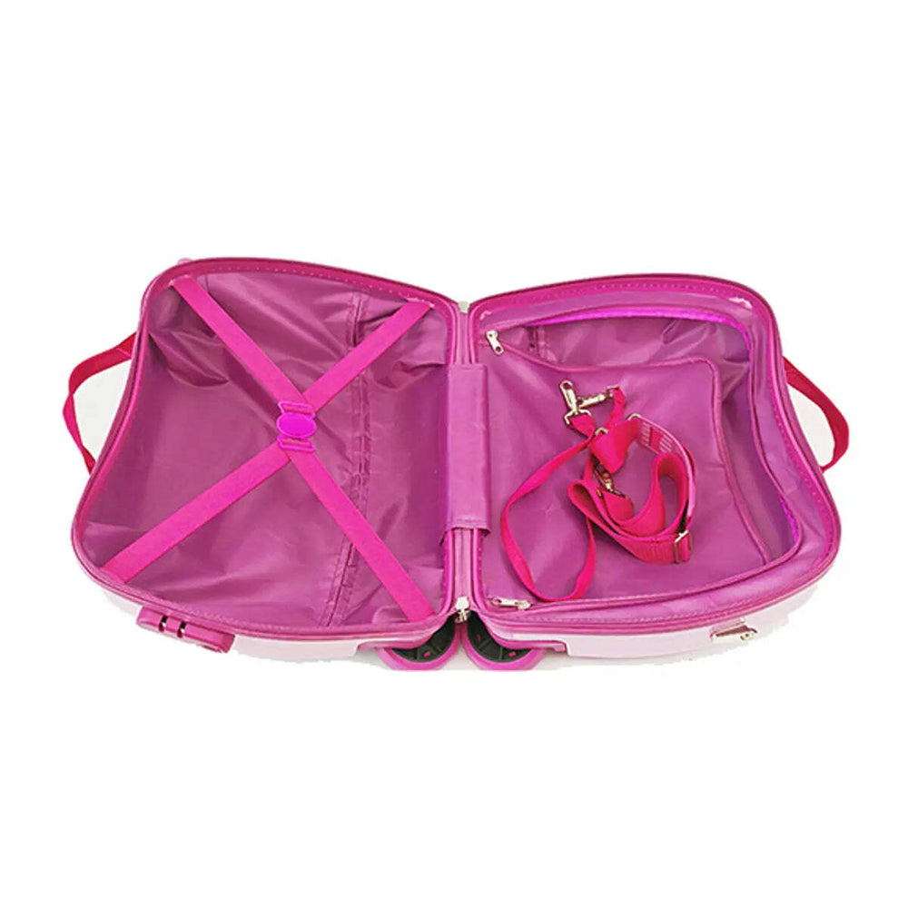 Frozen Ride-On Trolley Suitcase - Pink - Disney