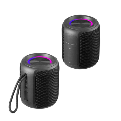 Wave 12W LED BT Portable Speaker - Small (Black)