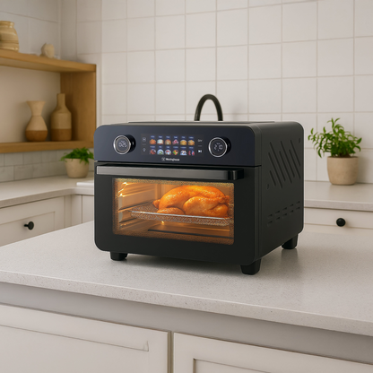 Westinghouse 25L Digital Air Fryer Oven 2200W w/ Touch Control in Black (WHOV03K)