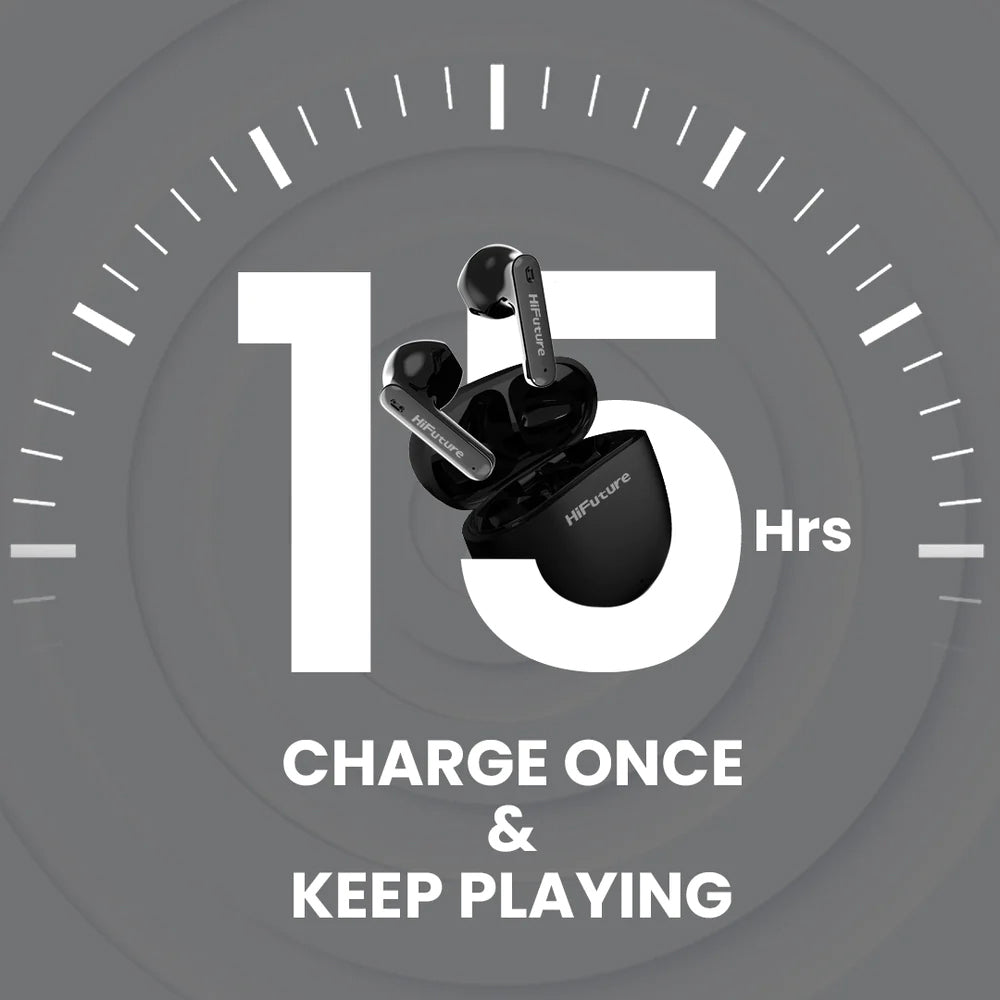 HiFuture ColourBuds2 True Wireless Earbuds (Black)