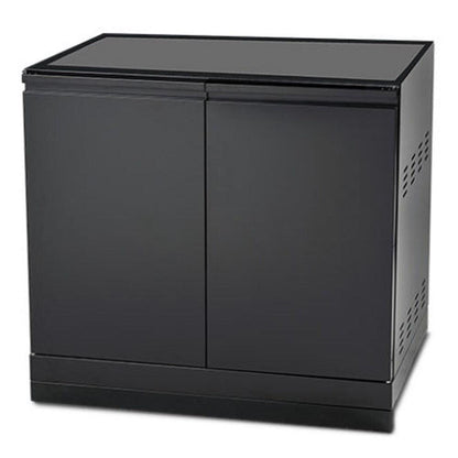 Crossray Steel Beverage Fridge Cabinet Housing for Single Fridge 60x90cm Black