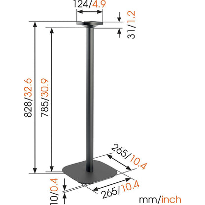 Vogel's SOUND4301W 82cm Stand For Sonos One Speaker (White)