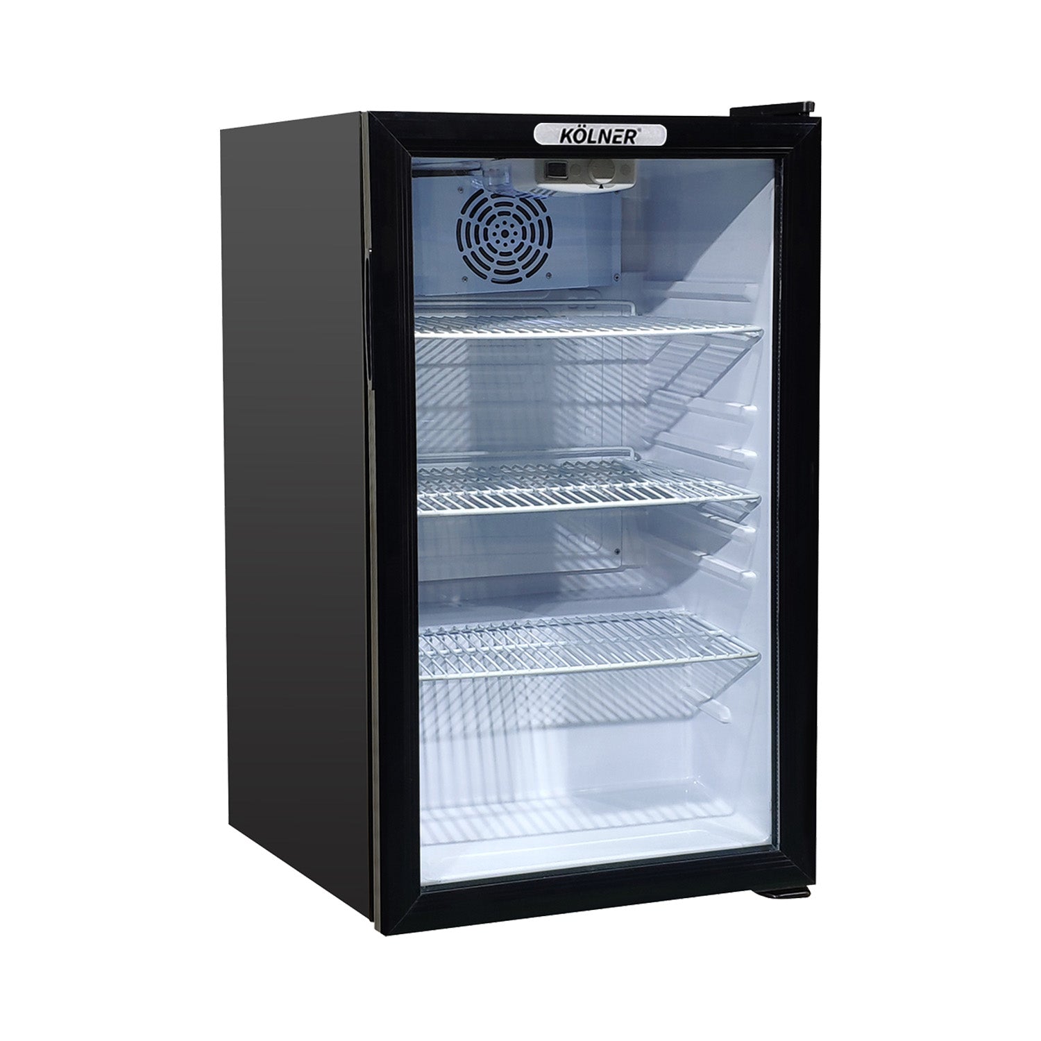 Kolner Glass Door Mini Bar Fridge 100L