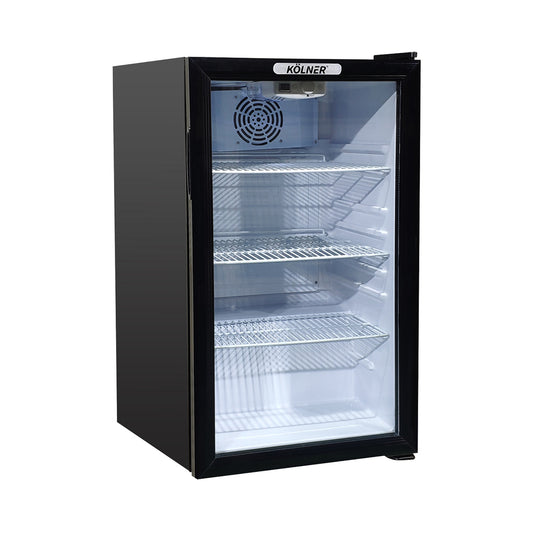 Kolner Glass Door Mini Bar Fridge 100L