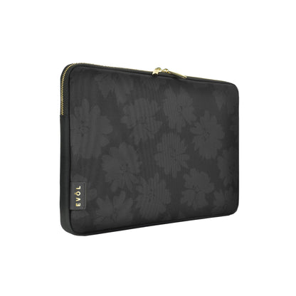 Generation Earth Artisan 13.3" Laptop Sleeve (Black Flower)