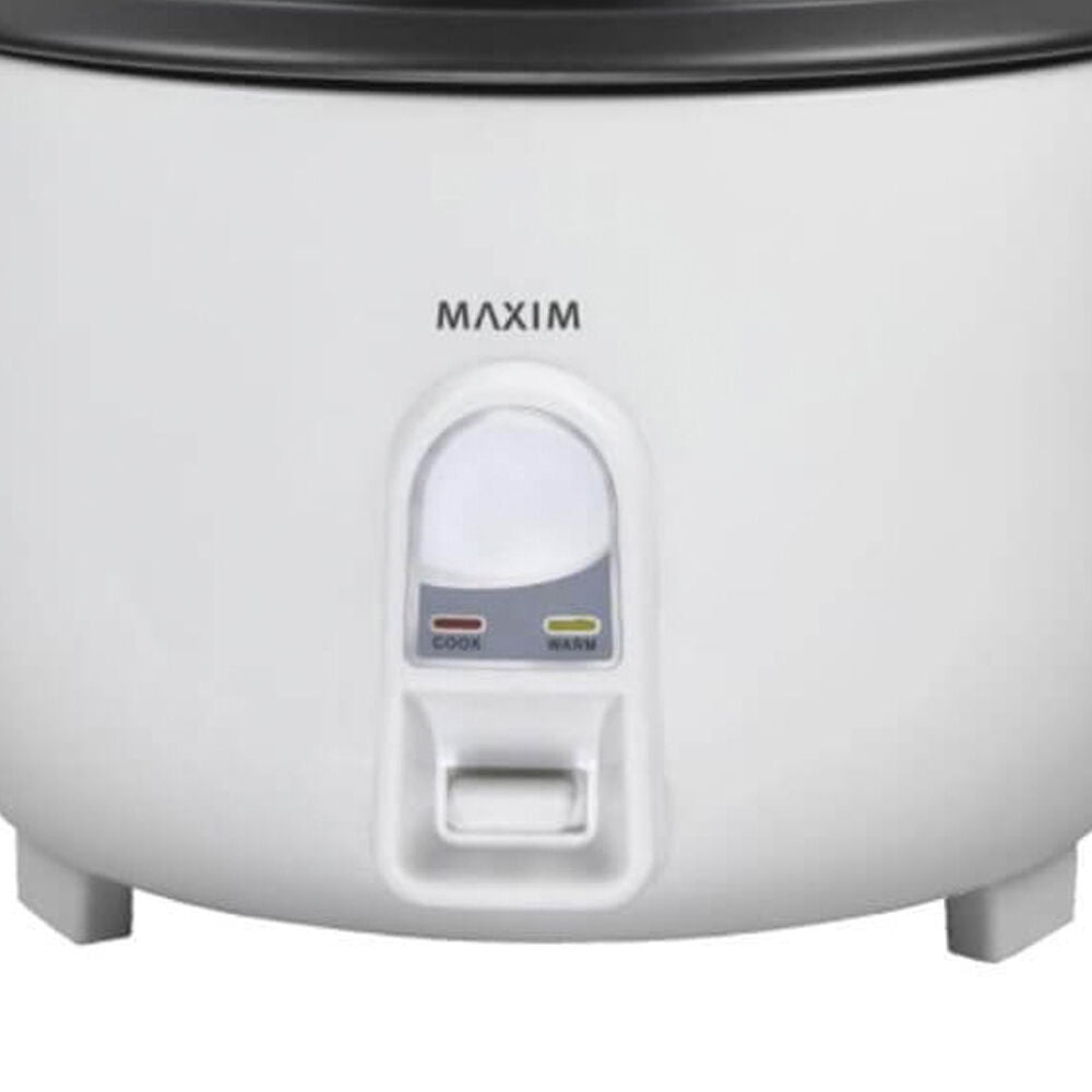 Maxim Rice Cooker 30 Cup Capcity Non-Stick Automatic Cooking Cycle
