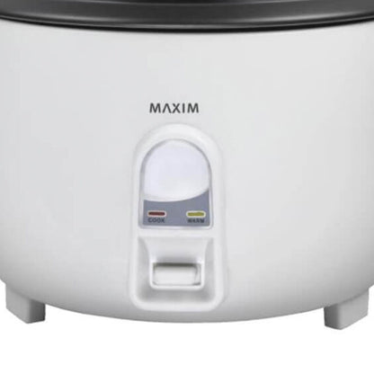 Maxim Rice Cooker 30 Cup Capcity Non-Stick Automatic Cooking Cycle