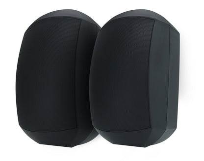 Weconic Outdoor Speaker Package with 160W Bluetooth Amplifier Black 182C+2xWTP660BLK