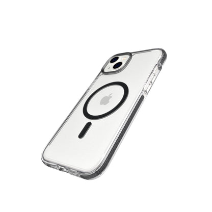Tech21 Evo Crystal MagSafe for iPhone 14/15 Plus (White)