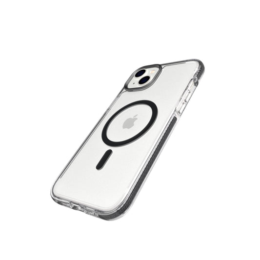 Tech21 Evo Crystal MagSafe for iPhone 14/15 Plus (White)