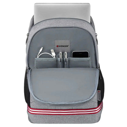 Wenger Quadma 16" Laptop Backpack - Heather