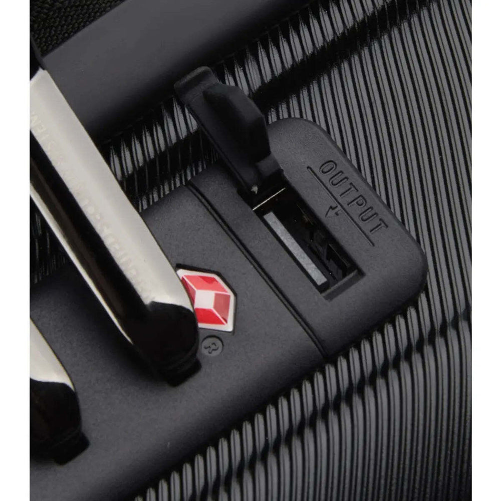 Delsey Shadow 5.0 - 55 cm Expandable Cabin Suitcase - Black