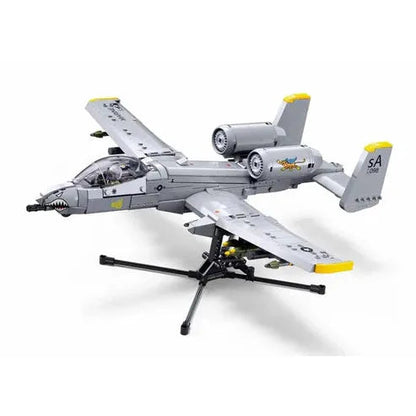 Sluban 1/44 701pc Model Bricks A10CS Attack Aircraft