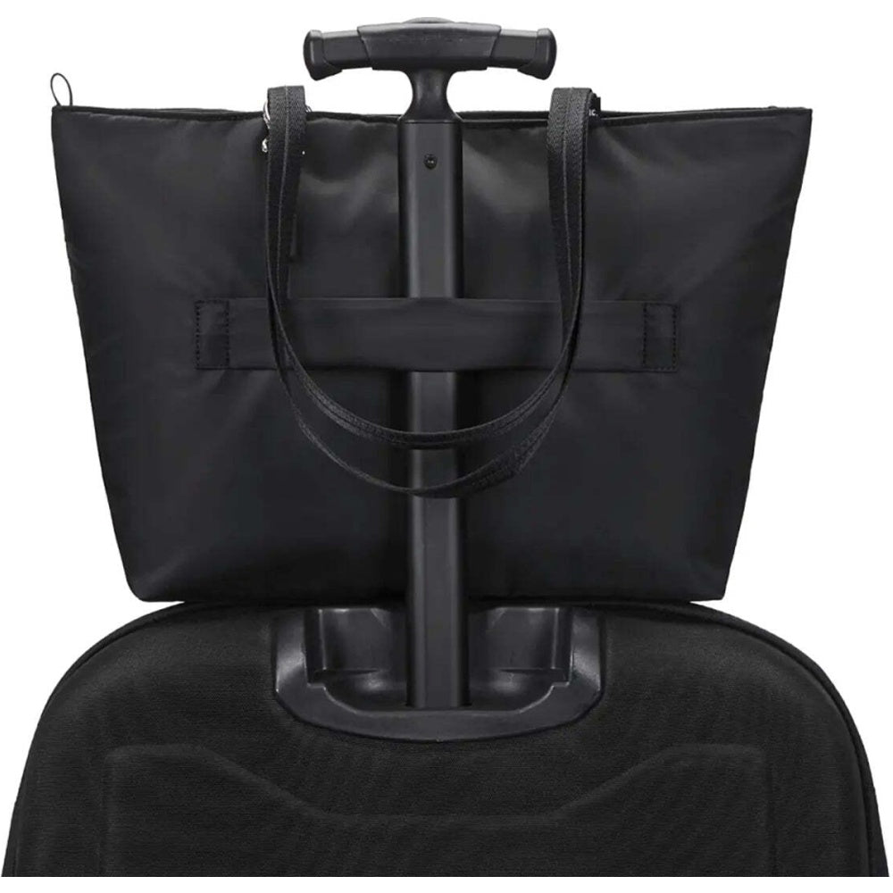 Pacsafe W Anti-Theft RFID Blocking Carryall 13" Laptop Tote Bag Black