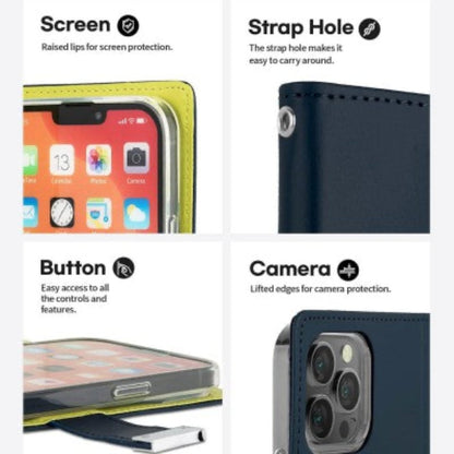 Goospery Rich Diary for iPhone 16 - Brown