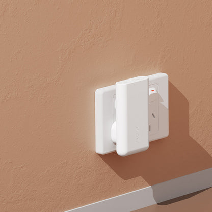 EFM 65W SlimLine Wall Charger with GaN, Power Delivery and PPS (White)
