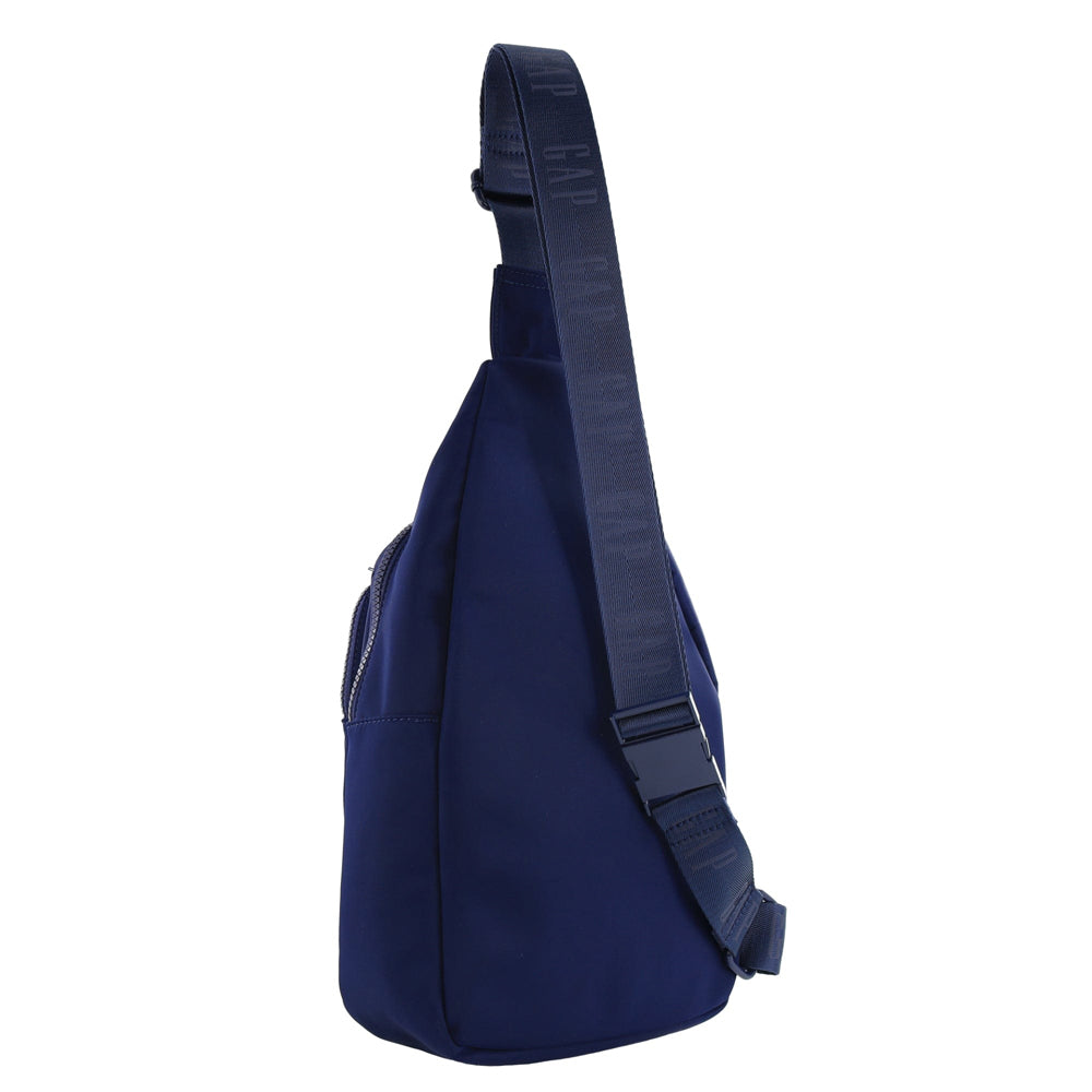 GAP Unisex Travel Nylon Crossbody/Sling Bag w/ Secure Zip 23x38cm Blue