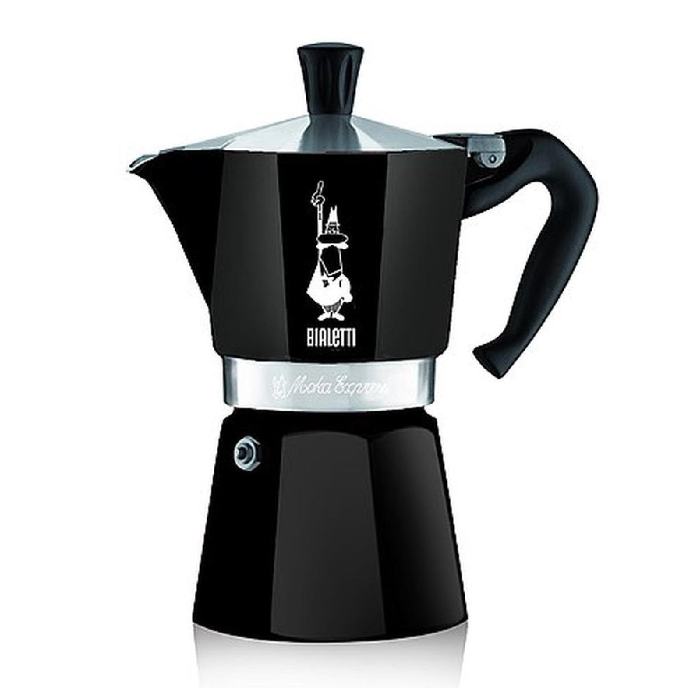 Bialetti Moka 6 Cup Espresso Maker - Black