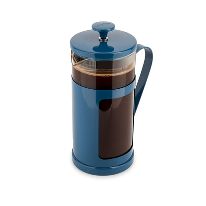 La Cafetiere Monaco 8-Cup 1L Stainless Steel Glass French Press (Navy)