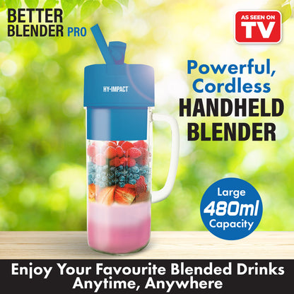 Hy-Impact Better Blender Pro, Powerful Cordless Handheld Blender
