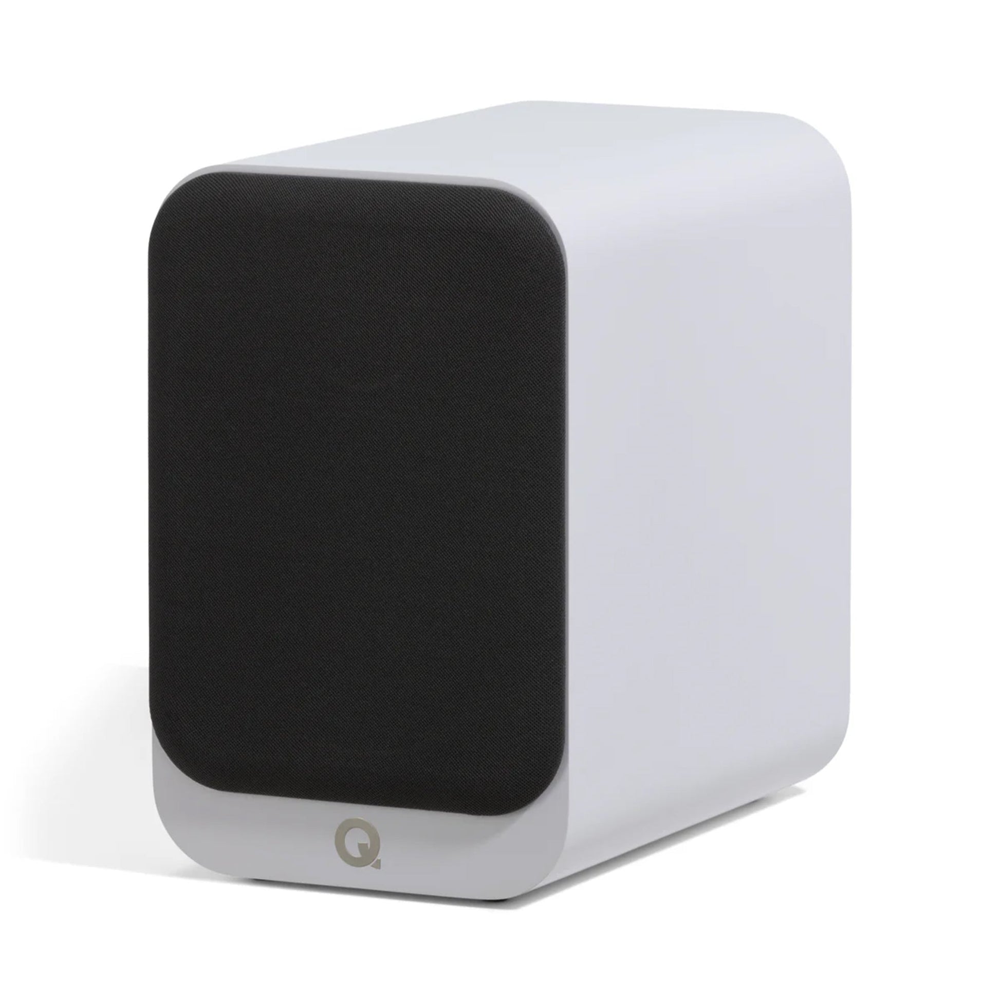 Q Acoustics 3030c Standmount Speakers Satin White Pair