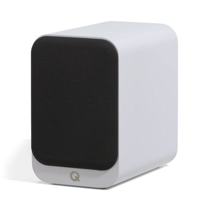 Q Acoustics 3030c Standmount Speakers Satin White Pair