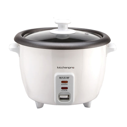 Maxim Rice Cooker 1.8L 10 Cup White - 700W Automatic Cooking Keep Warm