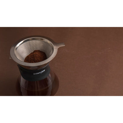 La Cafetiere 15cm/400ml 3-Cup Glass Coffee Dripper & Carafe Set