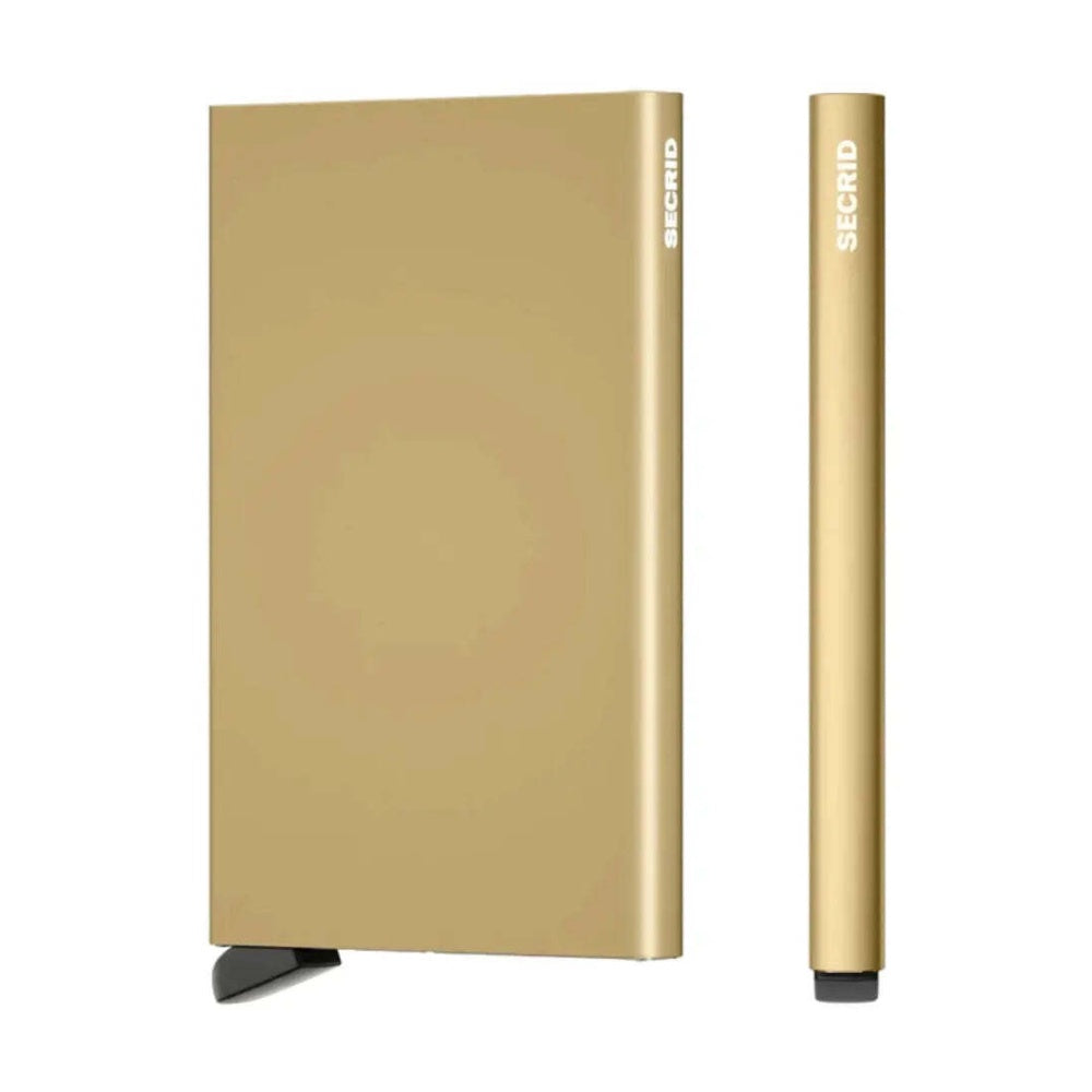 Secrid Cardprotector Compact RFID Aluminium Cards Wallet Gold
