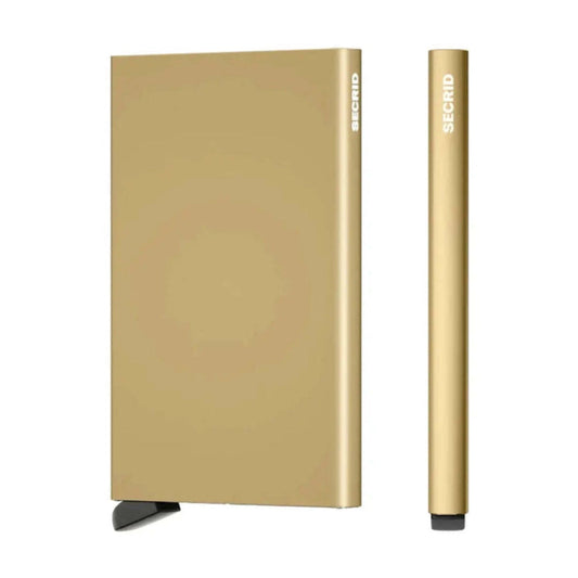 Secrid Cardprotector Compact RFID Aluminium Cards Wallet Gold