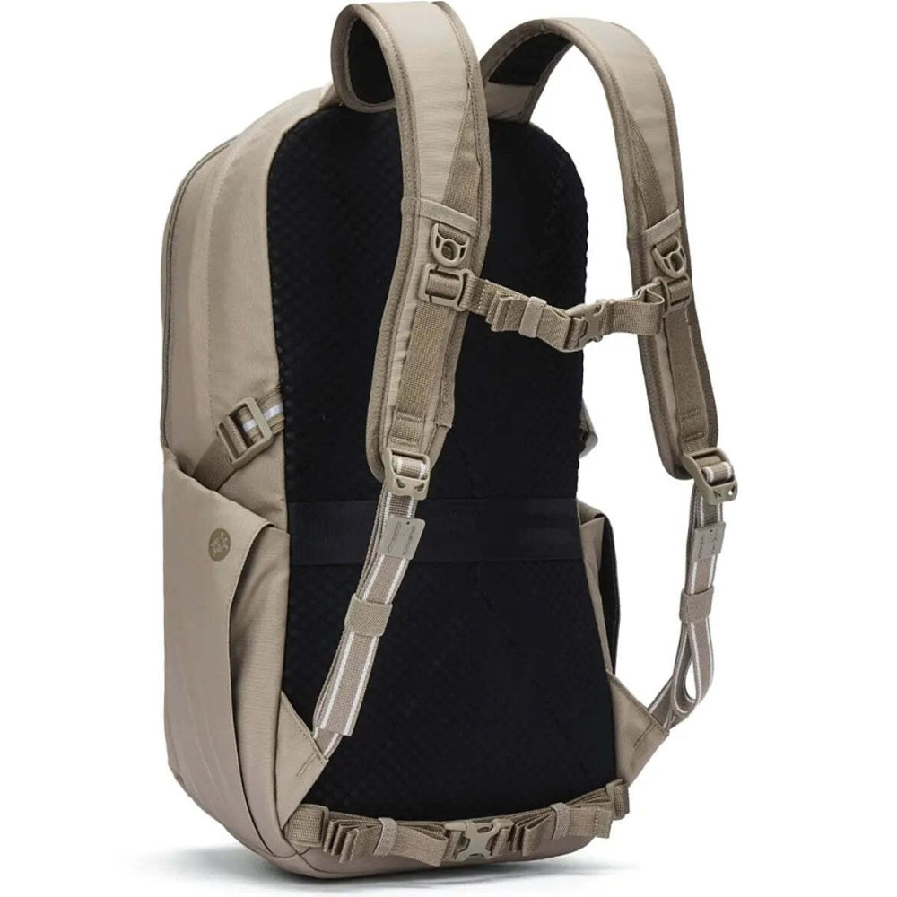 Pacsafe V Active Anti-Theft RFID Blocking Laptop 13" Backpack 24L Beige