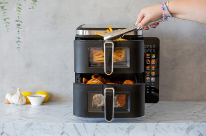 Healthy Choice AFVC30 11L 2400W Double Decker Dual Zone Air Fryer