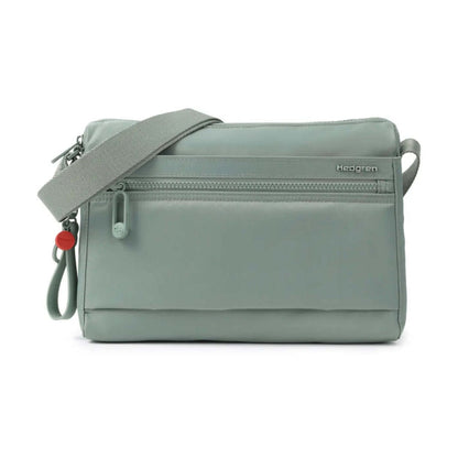 Hedgren Eye Neo RFID Pocket Water Repellent Crossbody Bag Green Milieu