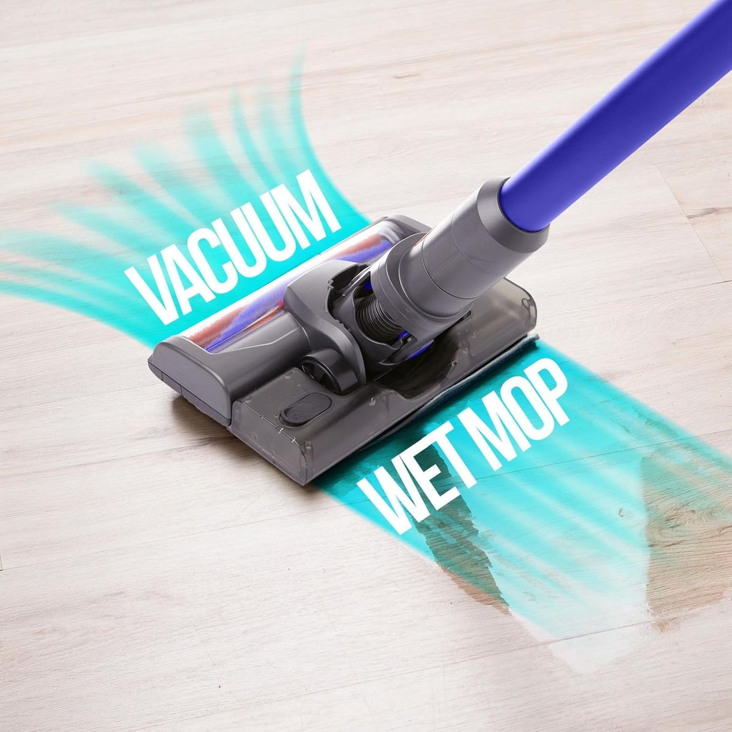 Mygenie H20 Pro Wet Mop 2-in-1 Cordless Stick Vacuum (Blue)