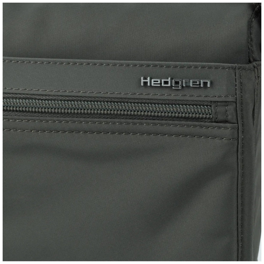 Hedgren EYE Medium Shoulder Bag RFID Nylon 5.7L Padded Pocket Black Ink