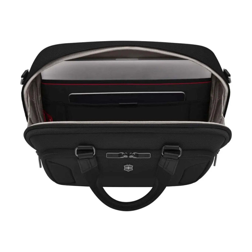 Victorinox Werks Traveler 7.0 Expandable Compact 14" Laptop Briefcase Black