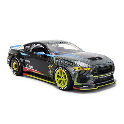 Jada 1:24 Big Time Muscle 2025 Ford Mustang RTR Vaughn Gitten Jr. Diecast Car
