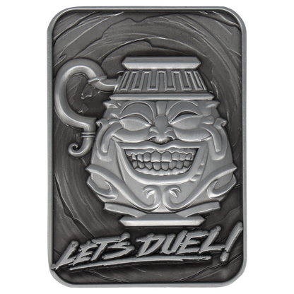 Fanattik Yu-Gi-Oh! Limited Edition Pot of Greed Metal Card