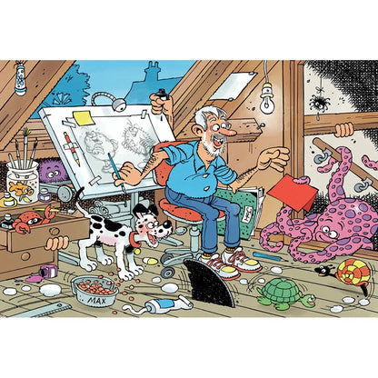 Jumbo 54-Pieces Jan Van Haasteren Christmas Advent Calendar # 2 Puzzle