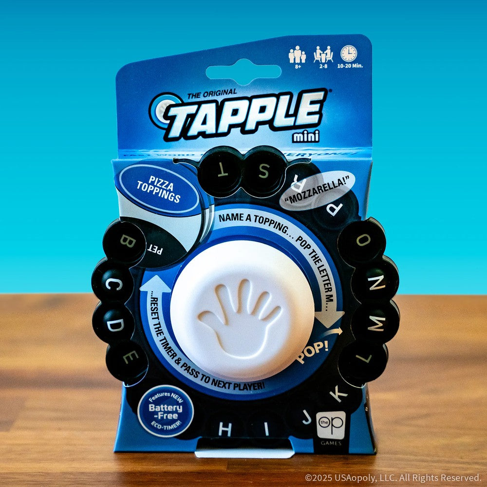 The Op The Original Tapple Mini Board Game