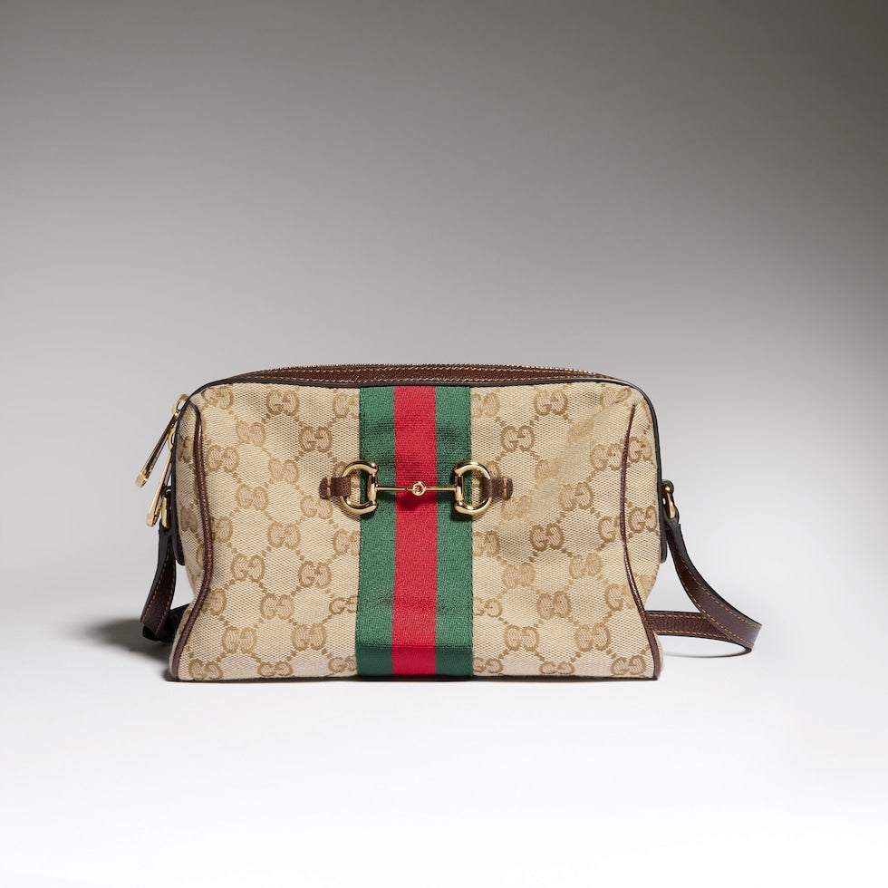 Gucci Horsebit Web small camera bag