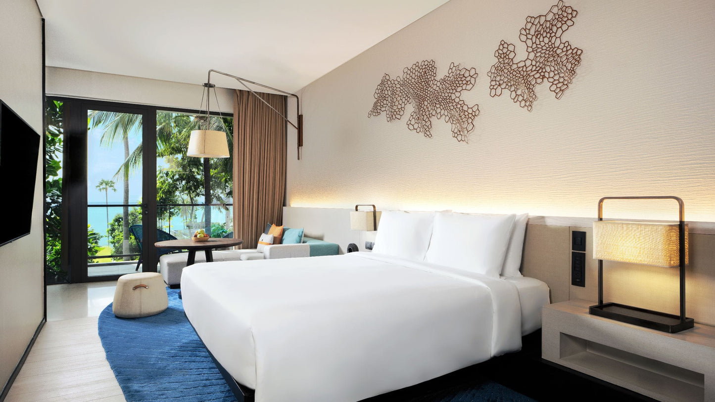Hyatt Regency Koh Samui partial-ocean-view room