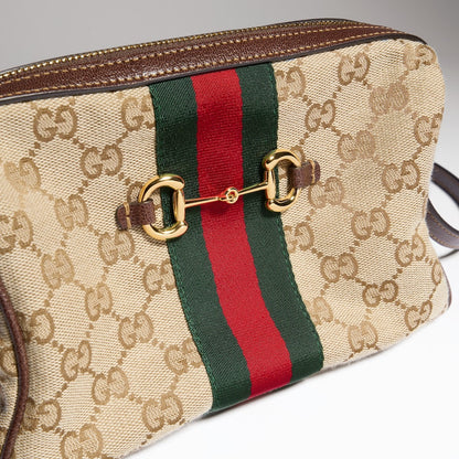 Gucci Horsebit Web small camera bag