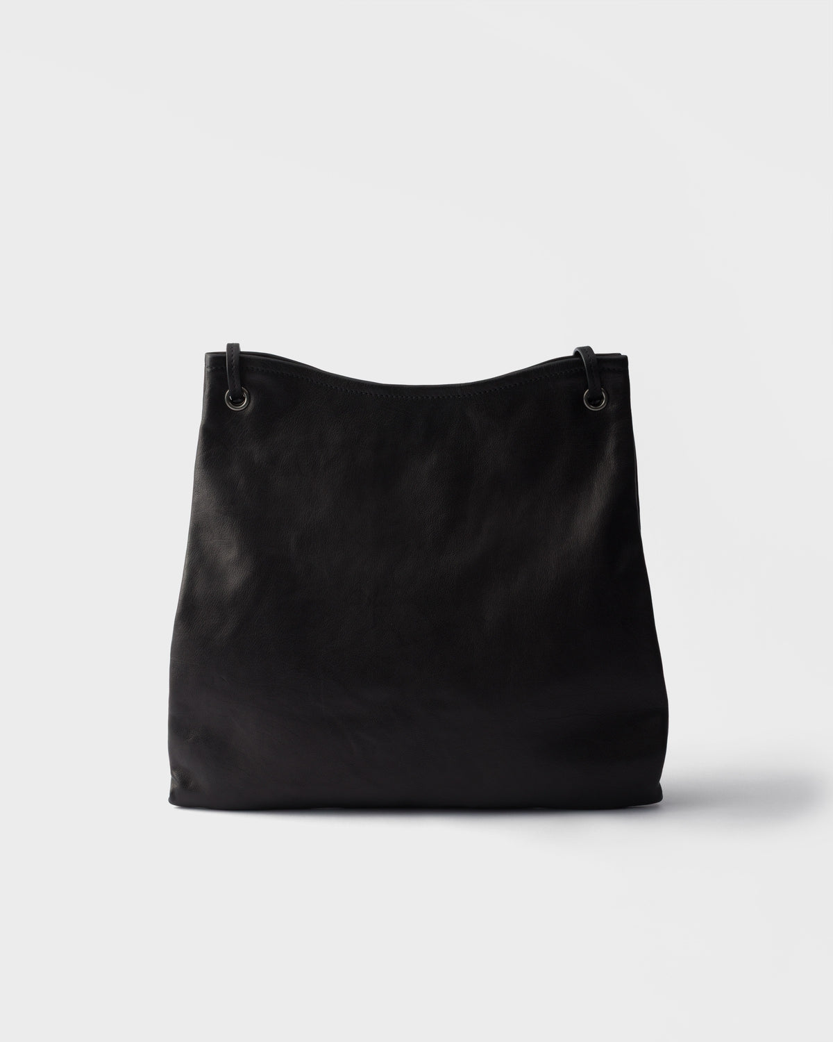 Prada Route large leather bag - back
