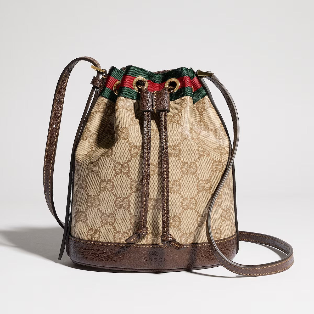 Mini bucket bag with Web