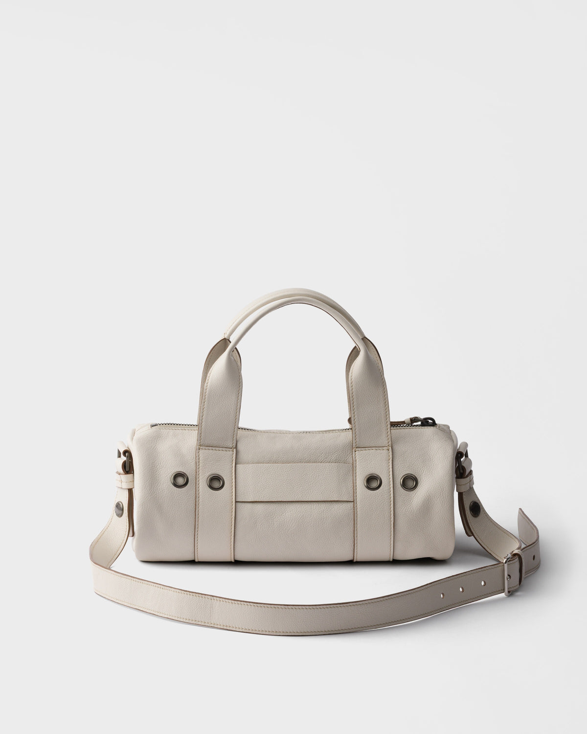 Prada Route large leather top-handle bag