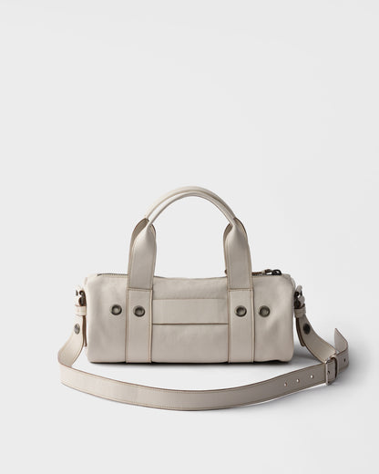 Prada Route large leather top-handle bag