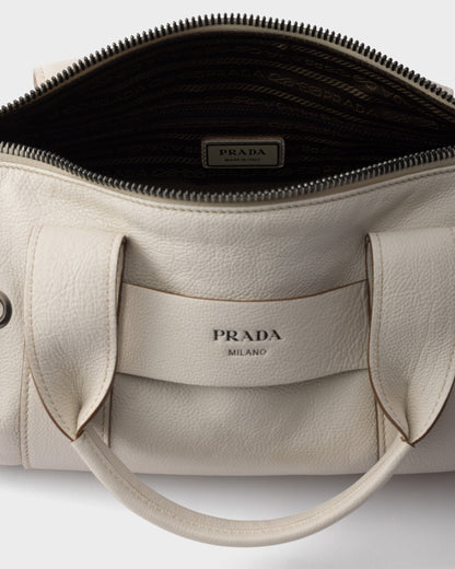 Prada Route large leather top-handle bag