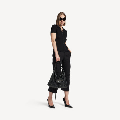 Le City Hobo Bag Medium Black